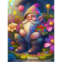 Load image into Gallery viewer, Gnome-Full Round Diamond Painting-30x40cm
