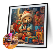 Load image into Gallery viewer, Gift Bear-Full Round Diamond Painting-40x40cm
