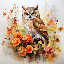 Load image into Gallery viewer, Autumn Pumpkin-Full Round Diamond Painting-30x30cm

