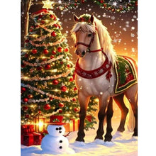 Load image into Gallery viewer, Christmas-Full Round Diamond Painting-30x40cm
