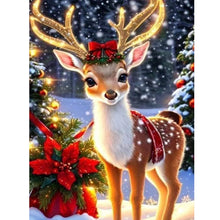 Load image into Gallery viewer, Christmas-Full Round Diamond Painting-30x40cm
