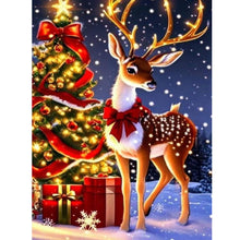 Load image into Gallery viewer, Christmas-Full Round Diamond Painting-30x40cm
