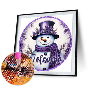 Christmas-Full Round Diamond Painting-30x30cm
