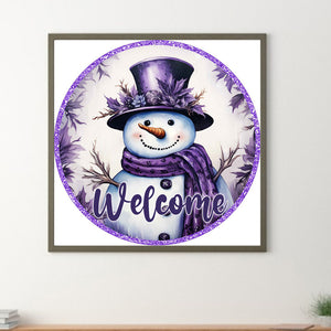 Christmas-Full Round Diamond Painting-30x30cm