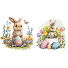 Load image into Gallery viewer, Rabbit-Full Round Diamond Painting-30x30cm
