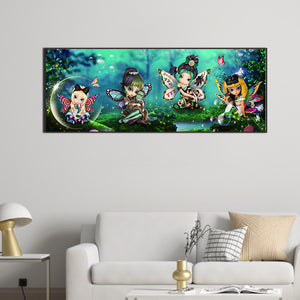 Elf-Full Round Diamond Painting-80x30cm-Large Size