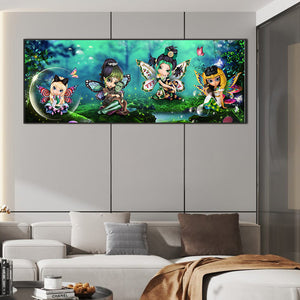 Elf-Full Round Diamond Painting-80x30cm-Large Size