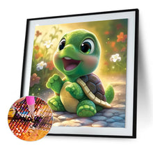 Load image into Gallery viewer, Turtle-Full Round Diamond Painting-30x30cm
