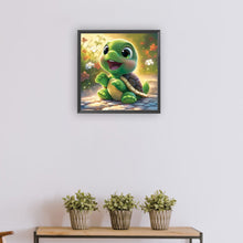 Load image into Gallery viewer, Turtle-Full Round Diamond Painting-30x30cm
