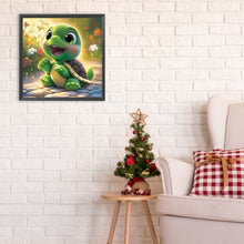 Load image into Gallery viewer, Turtle-Full Round Diamond Painting-30x30cm
