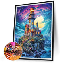 Load image into Gallery viewer, Lighthouse-Full Round Diamond Painting-30x40cm
