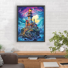 Load image into Gallery viewer, Lighthouse-Full Round Diamond Painting-30x40cm
