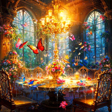 Load image into Gallery viewer, Serenity Treehouse-Full Round Diamond Painting-40x40cm
