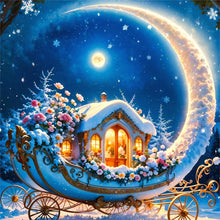 Load image into Gallery viewer, Serenity Treehouse-Full Round Diamond Painting-40x40cm
