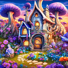 Load image into Gallery viewer, Serenity Treehouse-Full Round Diamond Painting-40x40cm
