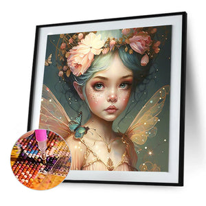 Elf-Full Round Diamond Painting-30x30cm