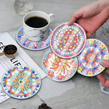 Load image into Gallery viewer, 6Pcs/Set Mandala-Acrylic Waterproof Diamond Coaster
