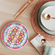 Load image into Gallery viewer, 6Pcs/Set Mandala-Acrylic Waterproof Diamond Coaster
