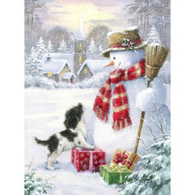 Load image into Gallery viewer, Christmas-Full Round Diamond Painting-30x40cm
