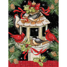 Load image into Gallery viewer, Christmas-Full Round Diamond Painting-30x40cm
