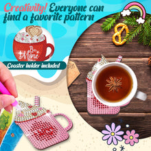 Load image into Gallery viewer, 10Pcs/Set Ice Cream-Wooden Diamond Painting Coaster

