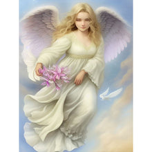 Load image into Gallery viewer, Angel-Full Round Diamond Painting-30x40cm
