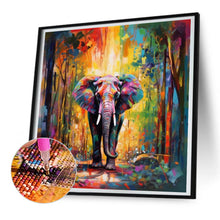 Load image into Gallery viewer, Elephant-Full Round Diamond Painting-30x30cm
