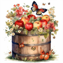 Load image into Gallery viewer, Apple-Full Round Diamond Painting-30x30cm
