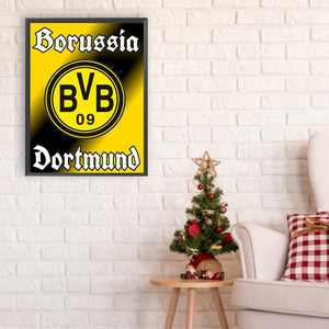 Borussia Dortmund Football Club Logo-Full Round Diamond Painting-30x40cm