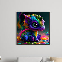 Load image into Gallery viewer, Dragon-Full Round Diamond Painting-30x30cm
