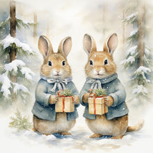 Load image into Gallery viewer, Rabbit-Full Round Diamond Painting-30x30cm
