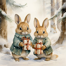 Load image into Gallery viewer, Rabbit-Full Round Diamond Painting-30x30cm
