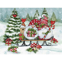 Load image into Gallery viewer, Gnome-Full Round Diamond Painting-40x30cm
