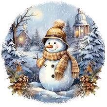 Load image into Gallery viewer, Christmas-Full Round Diamond Painting-30x30cm

