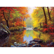 Load image into Gallery viewer, Landscape-Full Round Diamond Painting-40x30cm
