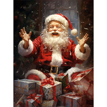 Load image into Gallery viewer, Christmas-Full Round Diamond Painting-30x40cm
