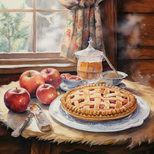 Load image into Gallery viewer, Winter Room-Full Round Diamond Painting-30x30cm

