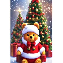 Load image into Gallery viewer, Christmas Holiday Atmosphere-Full Round Diamond Painting-40x60cm-Large Size
