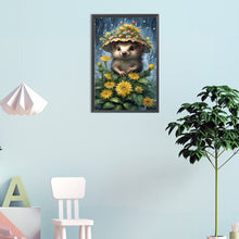 Load image into Gallery viewer, Hedgehog-Full Round Diamond Painting-30x45cm
