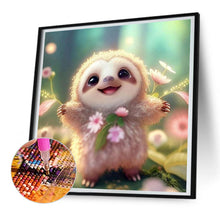 Load image into Gallery viewer, Sloth-Full Round Diamond Painting-30x30cm
