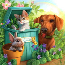 Load image into Gallery viewer, Animal-Full Round Diamond Painting-30x30cm
