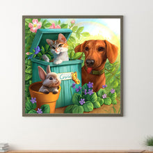 Load image into Gallery viewer, Animal-Full Round Diamond Painting-30x30cm
