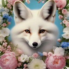 Load image into Gallery viewer, Animal Flower-Full Round Diamond Painting-30x30cm
