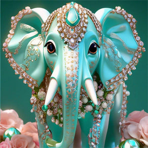 Animal-Full Round Diamond Painting-30x30cm