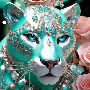 Animal-Full Round Diamond Painting-30x30cm