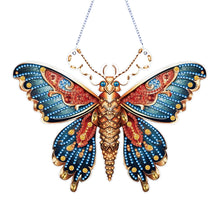 Load image into Gallery viewer, Butterfly Hummingbird-Single Side Diamond Pendant
