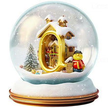 Load image into Gallery viewer, Christmas Crystal Ball M-Full Round Diamond Painting-50x50cm
