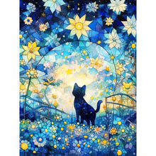 Load image into Gallery viewer, Cat-Full Round Diamond Painting-30x40cm
