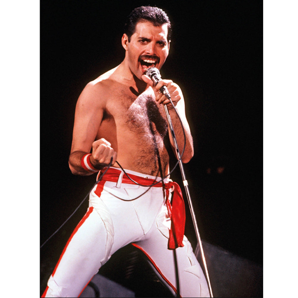 Singer-Full Round Diamond Painting-30x40cm