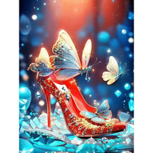 Load image into Gallery viewer, Fantasy High Heels-Full Round Diamond Painting-30x40cm
